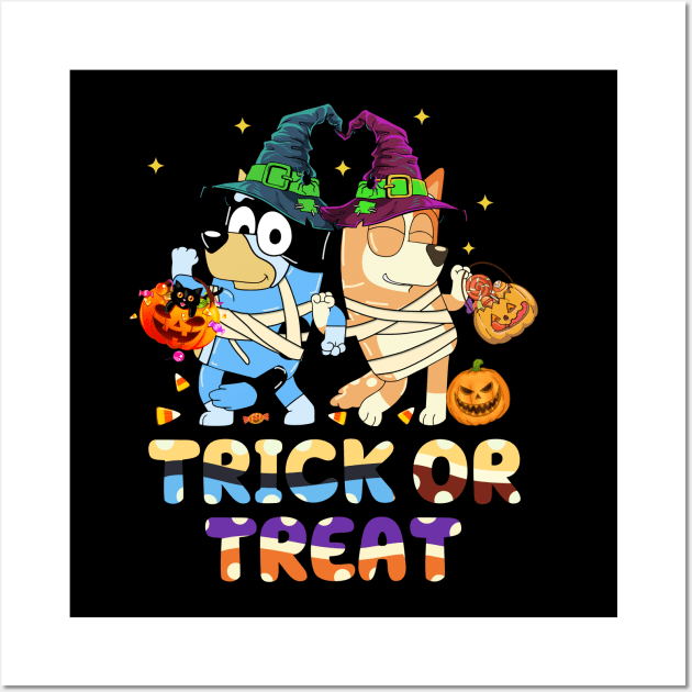 Trick Or Treat Wall Art by xephanghagngay